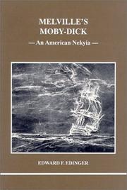 Melville's Moby-Dick by Edward F. Edinger