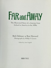 Cover of: Far and Away: the illustrated story of a journey from Ireland toAmerica in the 1890s