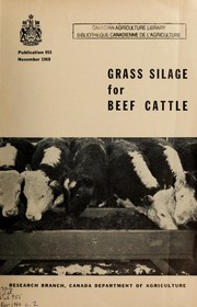 Cover of: Grass silage for beef cattle by E. Mercier, P. E. Sylvestre