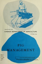 Cover of: Pig management