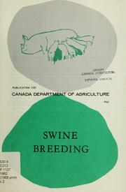 Cover of: Swine breeding