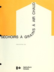 Cover of: Séchoirs à grains à air chaud