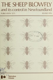 Cover of: The sheep blowfly and its control in Newfoundland
