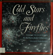 Cover of: Cold stars and fireflies: poems of the four seasons