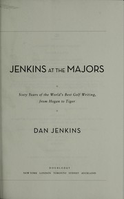 Jenkins at the Majors by Dan Jenkins