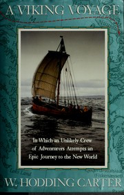 Cover of: A Viking voyage by W. Hodding Carter