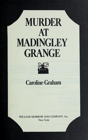 Cover of: Murder at Madingley Grange