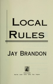 Cover of: Local rules