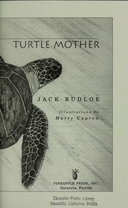 Cover of: Search for the Great Turtle Mother by Jack Rudloe
