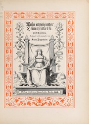 Cover of: Muster altitalienischer Leinenstickrei by Frieda Lipperheide
