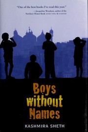 Boys without names by Kashmira Sheth
