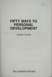 Cover of: Fifty ways to personal development