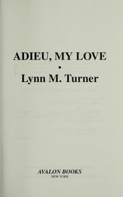 Cover of: Adieu, my love