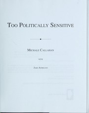 Cover of: Too politically sensitive