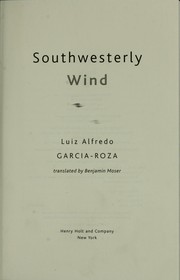 Cover of: Southwesterly Wind: An Inspector Espinosa Mystery (Inspector Espinosa Mysteries)