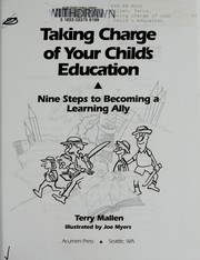 Cover of: Taking charge of your child's education