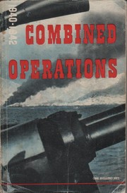 Cover of: Combined operations 1940-1942