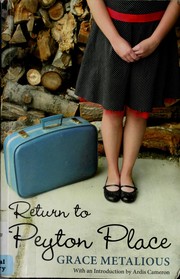 Cover of: Return to Peyton Place by Grace Metalious
