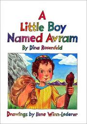 Cover of: A little boy named Avram by Dina Herman Rosenfeld