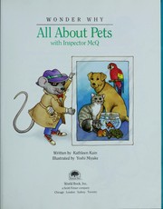 Cover of: All about pets: with Inspector McQ