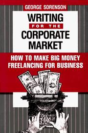 Cover of: Writing for the corporate market