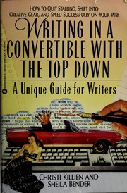 Writing in a convertible with the top down by Christi Killien