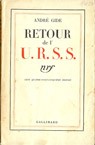 Retour de l'U.R.S.S by André Gide, M. Rosa Vallribera