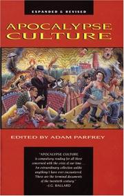 Cover of: Apocalypse culture by edited by Adam Parfrey.