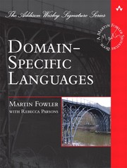 Cover of: Domain-specific languages by Martin Fowler