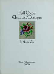 Cover of: Full-color charted designs