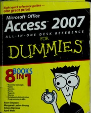 Cover of: Microsoft Office Access 2007: all-in-one desk reference for dummies