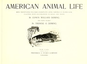 Cover of: American animal life