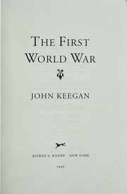Cover of: The First World War