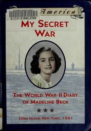 Cover of: My secret war by Mary Pope Osborne