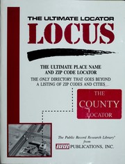 Cover of: Locus: The Ultimate Locator (The Public Record Research Library Series)