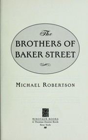 Cover of: The brothers of Baker Street