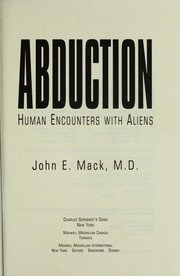 Cover of: Abduction: human encounters with aliens
