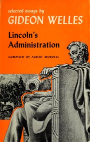 Cover of: Lincoln's administration