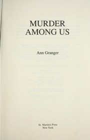 Cover of: Murder among us