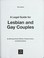 Cover of: A legal guide for lesbian and gay couples