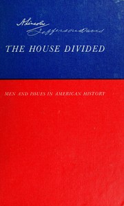 Cover of: A. Lincoln/Jefferson Davis: the house divided.