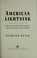 Cover of: American lightning