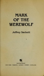 Cover of: Mark of the Werewolf