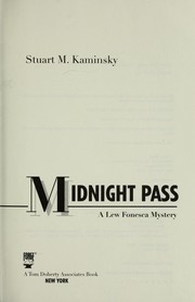 Cover of: Midnight pass: a Lew Fonesca mystery