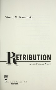 Cover of: Retribution: a Lew Fonesca novel
