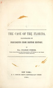 The case of the Florida by Charles Sumner