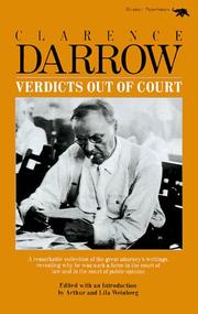 Cover of: Verdicts out of court