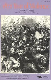 Cover of: 1877, year of violence