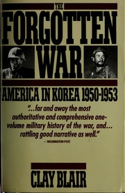 Cover of: The forgotten war
