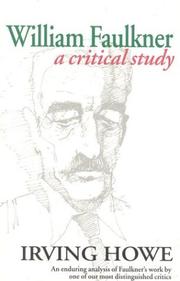 Cover of: William Faulkner: a critical study